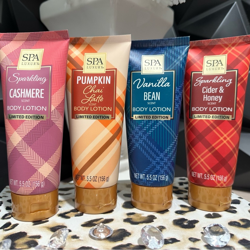 Spa Luxury Limited Edition Fall & Winter Body Lotion Collection